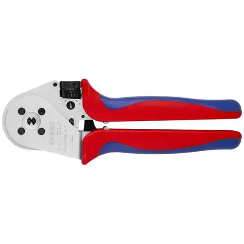 Crimping Pliers-Four Mandrel Turned Contacts, 9", Comfort Grip Crimping Pliers-Four Mandrel Turned Contacts, 9", Comfort Grip