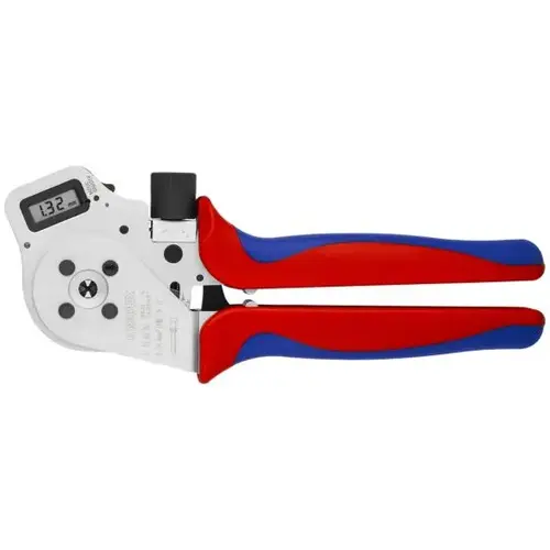 Digital Crimping Pliers-Four Mandrel-Turned Contacts, 10.75", Comfort Grip Digital Crimping Pliers-Four Mandrel-Turned Contacts, 10.75", Comfort Grip