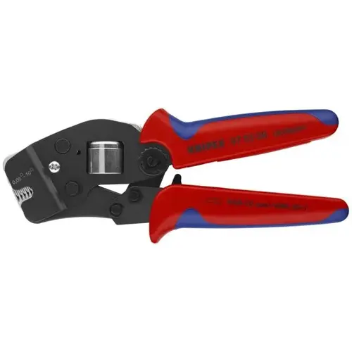 Self-Adjusting Crimping Pliers-Ferrules, 7.5", Auto Square Crimp, 1 Crimp Pos Self-Adjusting Crimping Pliers-Ferrules, 7.5", Auto Square Crimp, 1 Crimp Pos