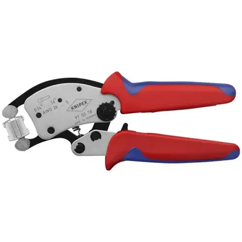 Twistor16 Crimping Pliers-Ferrules, 8", Square Crimp, 1 Crimp Position Twistor16 Crimping Pliers-Ferrules, 8", Square Crimp, 1 Crimp Position