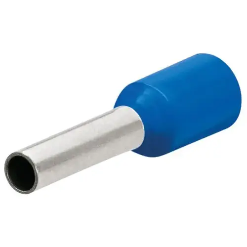 14 AWG (2.5 mm ) Long Wire End Ferrule With Collar 14 AWG (2.5 mm ) Long Wire End Ferrule With Collar
