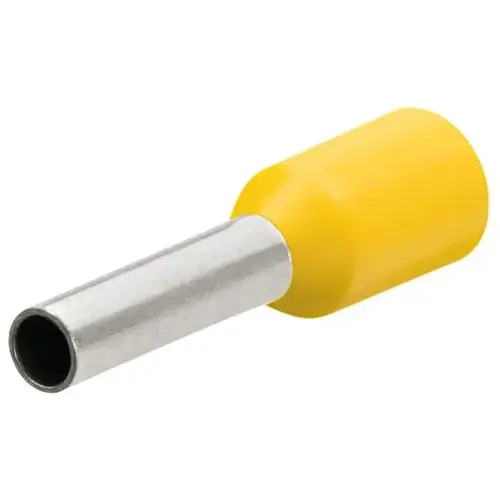 4 AWG (25 mm ) Long Wire End Ferrule With Collar 4 AWG (25 mm ) Long Wire End Ferrule With Collar