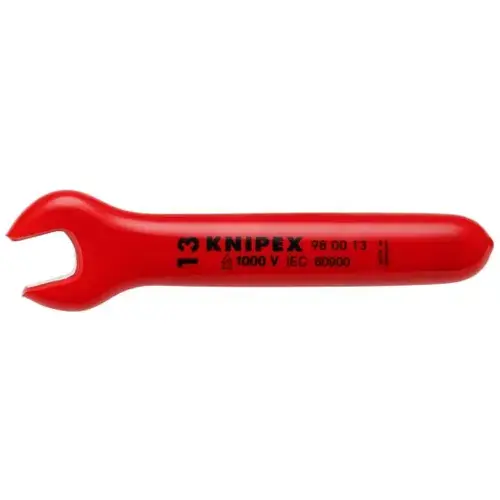 Open End Wrench-1000V Insulated 13 mm, 5.25" Open End Wrench-1000V Insulated 13 mm, 5.25"