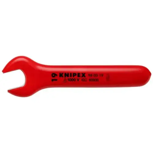 Open End Wrench-1000V Insulated 19 mm, 7" Open End Wrench-1000V Insulated 19 mm, 7"