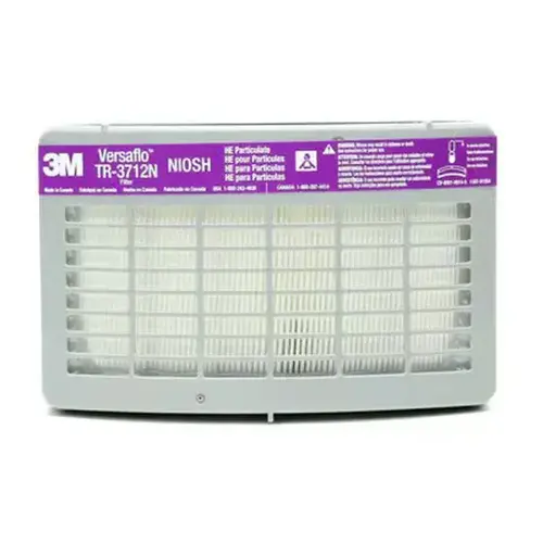 3M HE Filter TR-3712N, for Versaflo TR-300 Series PAPR 5 EA/Case 3M HE Filter TR-3712N, for Versaflo TR-300 Series PAPR 5 EA/Case