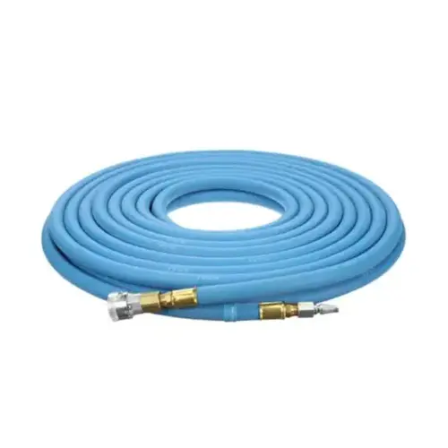 3M Supplied Air Hose W-9445-100, 100 ft, 3/8 in ID, Schrader Fittings 3M Supplied Air Hose W-9445-100, 100 ft, 3/8 in ID, Schrader Fittings