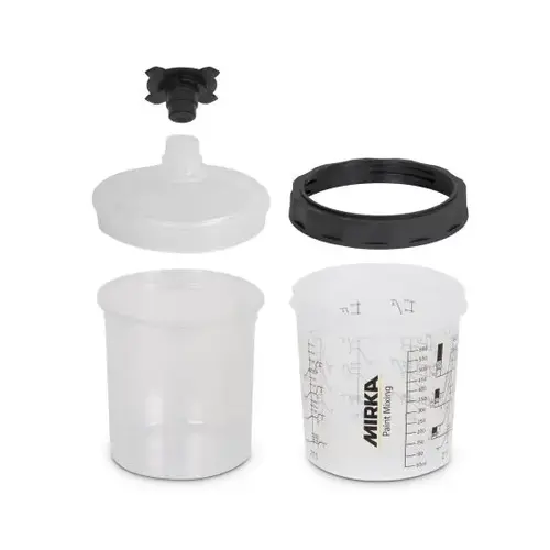 Paint Cup System 400ml, Filter Lid 125 m, 50/Pack Paint Cup System 400ml, Filter Lid 125 m, 50/Pack