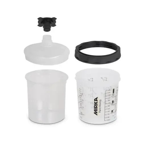 Paint Cup System 400ml, Filter Lid 190 m, 50/Pack Paint Cup System 400ml, Filter Lid 190 m, 50/Pack