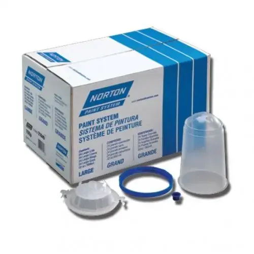 Norton 54196 750ml Paint Cup System with 125 filter Norton 54196 750ml Paint Cup System with 125 filter