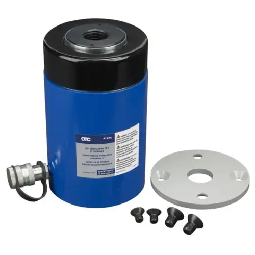 50-Ton Hollow Center Hydraulic Ram 50-Ton Hollow Center Hydraulic Ram