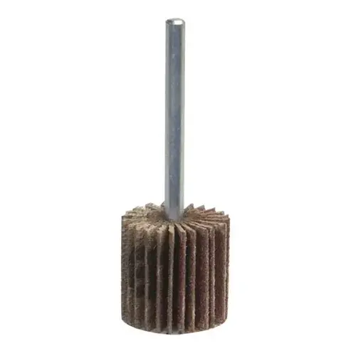 3/8 x 3/8 In. Micro-Mini Flap Wheel P80 Grit R369 Aluminum Oxide 3/8 x 3/8 In. Micro-Mini Flap Wheel P80 Grit R369 Aluminum Oxide