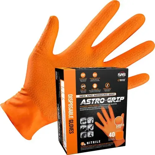 Astro-Grip powder-free nitrile disposable gloves Astro-Grip powder-free nitrile disposable gloves