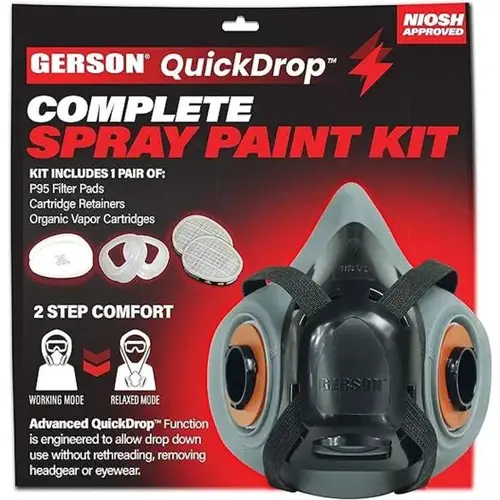 Gerson Drop Down Complete Spray Paint Kit Medium Gerson Drop Down Complete Spray Paint Kit Medium