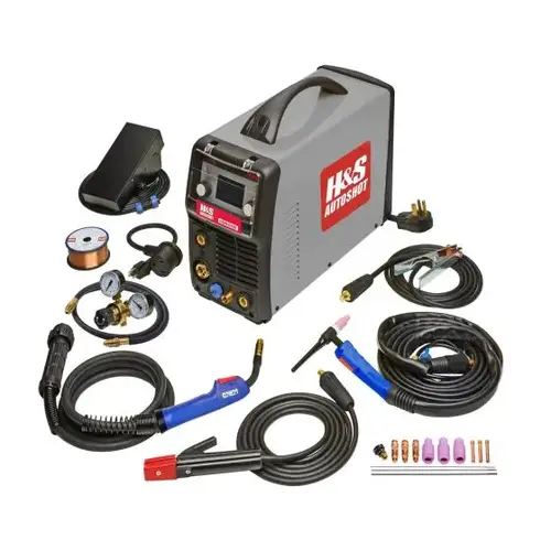 Smart Multi-MIG Welder 200 Amp w/ 16 S-MIG Programs, DC TIG & Stick (110-240VAC) Smart Multi-MIG Welder 200 Amp w/ 16 S-MIG Programs, DC TIG & Stick (110-240VAC)