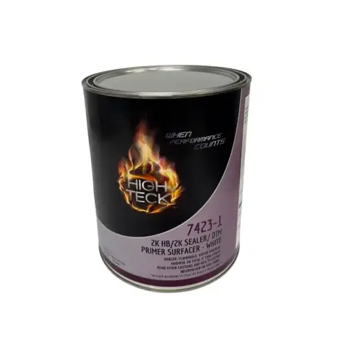 High Teck 7423-1 2K HIGH BUILD & SEALER WHITE URETHANE PRIMER, 1 Gallon High Teck 7423-1 2K HIGH BUILD & SEALER WHITE URETHANE PRIMER, 1 Gallon