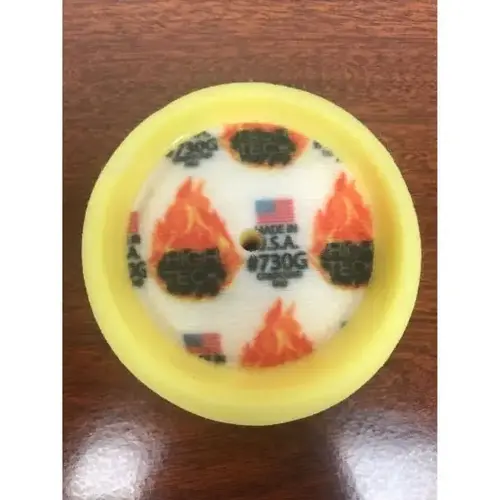 (2) 3" YELLOW FOAM PAD (2) 3" YELLOW FOAM PAD