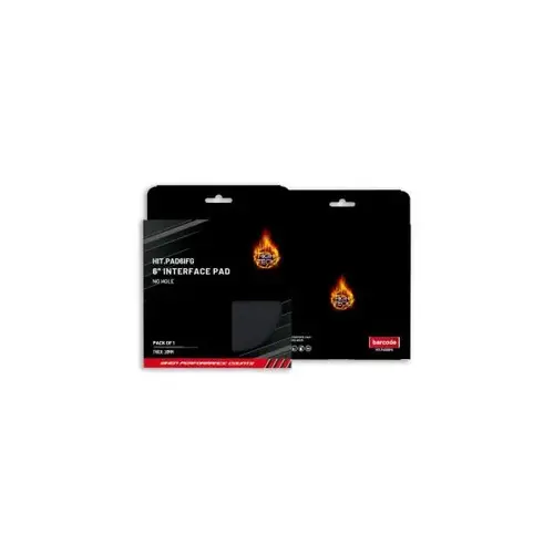 6" NO-HOLE INTERFACE PAD THICKNESS 2/5" 6" NO-HOLE INTERFACE PAD THICKNESS 2/5"