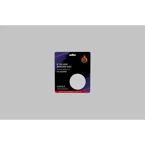ASSORTED 6" MH GRIP PURPLE CERAMIC FILM DISCS (GRITS 80,180,220,320,400,800) ASSORTED 6" MH GRIP PURPLE CERAMIC FILM DISCS (GRITS 80,180,220,320,400,800)