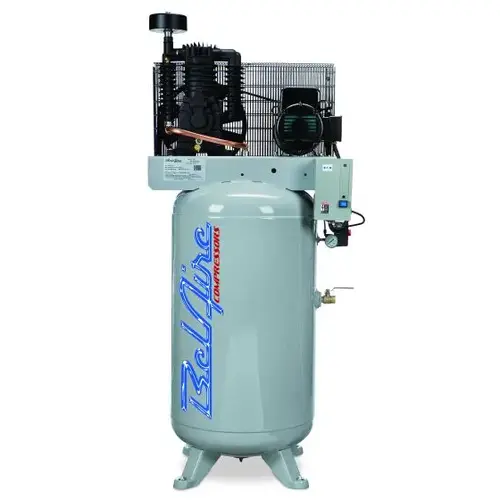7.5hp 80 gallon cast iron 230 V 1 phase 2 stage compressor 7.5hp 80 gallon cast iron 230 V 1 phase 2 stage compressor