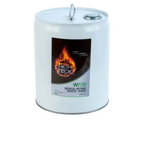 High Teck W7720-5 URETHANE REDUCER MEDIUM DRY 5 GALLON NATIONAL RULE & SCAQMD High Teck W7720-5 URETHANE REDUCER MEDIUM DRY 5 GALLON NATIONAL RULE & SCAQMD
