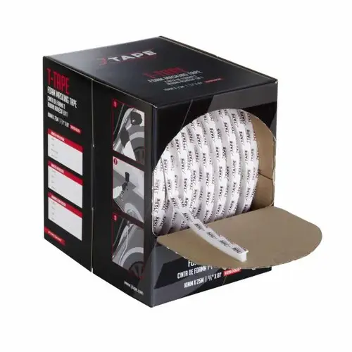 T-TAPE FOAM MASKING TAPE 2/5" X 81 ft T-TAPE FOAM MASKING TAPE 2/5" X 81 ft