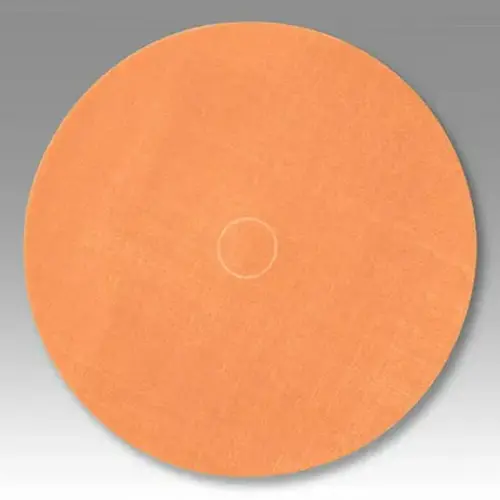 3M Trizact Hookit Film Disc 268XA, A5 3MIL, Orange, 6 in x NH, Die 600Z, 25/C 3M Trizact Hookit Film Disc 268XA, A5 3MIL, Orange, 6 in x NH, Die 600Z, 25/C