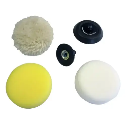 5-PC M12 SPOT POLISHER / SANDER ACCESSORY KIT 5-PC M12 SPOT POLISHER / SANDER ACCESSORY KIT