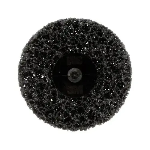 89498 CR-DH Coating Removal Disc, 3 in Dia, Extra Coarse Grade, TR Attachment, Black 89498 CR-DH Coating Removal Disc, 3 in Dia, Extra Coarse Grade, TR Attachment, Black