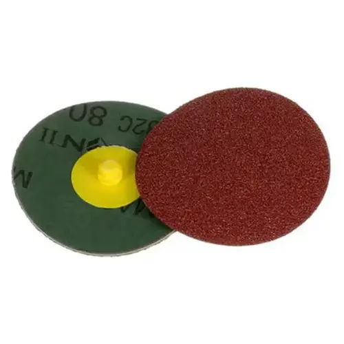 (50) 3" 80G ROLOC FIBRE DISC (50) 3" 80G ROLOC FIBRE DISC