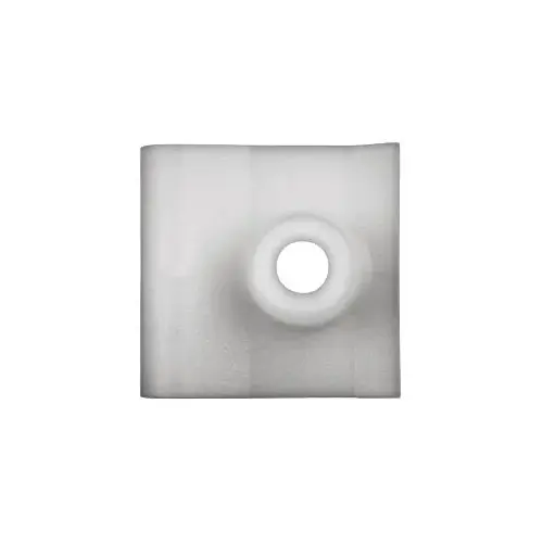 (15) WHITE NYLON "U" TYPE NUT (15) WHITE NYLON "U" TYPE NUT