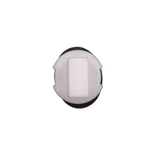 11mm Hole Size 10mm Stem Lgth White Nylon Mldg Clip W/Sealer 11mm Hole Size 10mm Stem Lgth White Nylon Mldg Clip W/Sealer