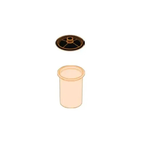 Devilbiss DeKup DPV-09-125-K50 9OZ/265ML Cup, 125 Micron Lid, Kit 50 Devilbiss DeKup DPV-09-125-K50 9OZ/265ML Cup, 125 Micron Lid, Kit 50