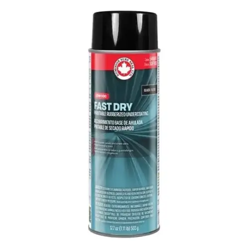 Fast Dry Paintable Black Rubberized and Low Voc Undercoating Fast Dry Paintable Black Rubberized and Low Voc Undercoating