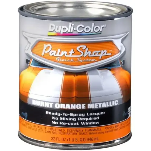 BURNT ORANGE METALLIC BASE COAT BURNT ORANGE METALLIC BASE COAT