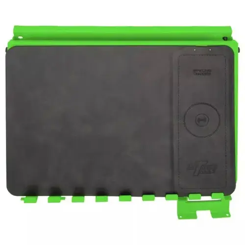 Media/Tech Holder w/Charging Pad Green Media/Tech Holder w/Charging Pad Green