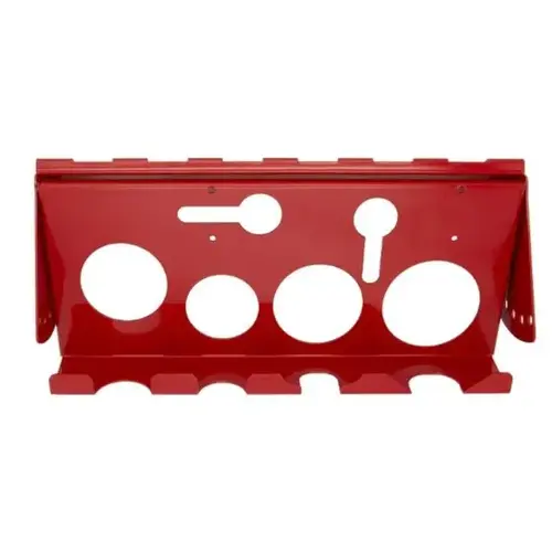 Adjustable Hanging Power Tool Rack Red Adjustable Hanging Power Tool Rack Red