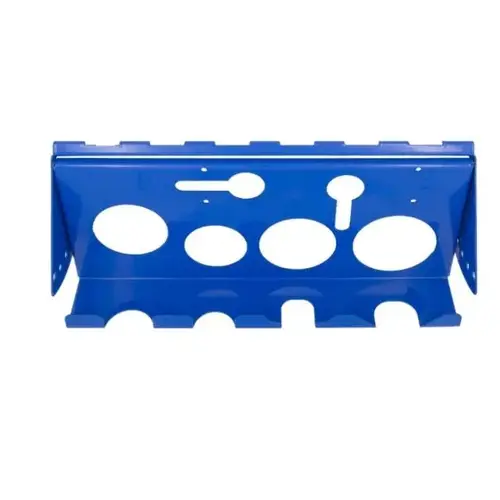 Adjustable Hanging Power Tool Rack Blue Adjustable Hanging Power Tool Rack Blue