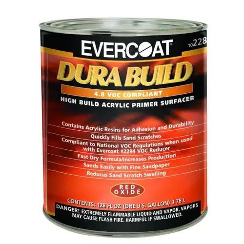 Dura Build Acrylic Primer Red Oxide Gallon Dura Build Acrylic Primer Red Oxide Gallon