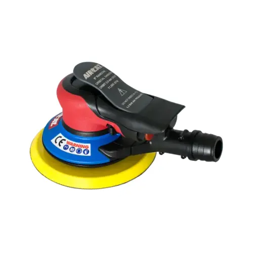 6" Central Vacuum Palm Sander 3/32" Orbit 6" Central Vacuum Palm Sander 3/32" Orbit