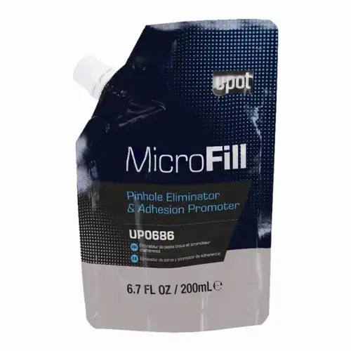 MICROFILL PINHOLE ELIMINATOR & ADHESION PROMOTER 6.7 FL OZ BAG 10 PACK MICROFILL PINHOLE ELIMINATOR & ADHESION PROMOTER 6.7 FL OZ BAG 10 PACK