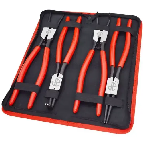 13" 4pc Large Internal / External Snap Ring Pliers 13" 4pc Large Internal / External Snap Ring Pliers