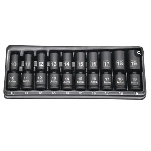 10PC 3/8" DRIVE METRIC IMPACT SOCKET SET 10PC 3/8" DRIVE METRIC IMPACT SOCKET SET