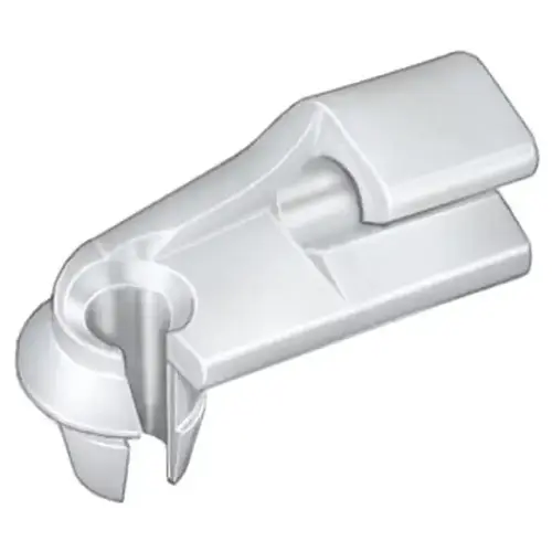 (100) GM DOOR LOCK ROD CLIP WHITE NYLON (100) GM DOOR LOCK ROD CLIP WHITE NYLON