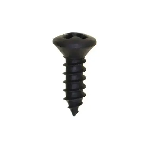 (100) PHILLIPS OVAL BLACK OXIDE SCREW (100) PHILLIPS OVAL BLACK OXIDE SCREW