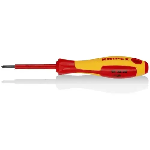 Phillips Screwdriver, 2 1/2"-1000V, P0, 6.5", Comfort Grip, VDE Phillips Screwdriver, 2 1/2"-1000V, P0, 6.5", Comfort Grip, VDE