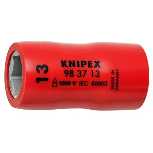 Hex Socket, 3/8" Drive-1000V, 13 mm Hex Socket, 3/8" Drive-1000V, 13 mm