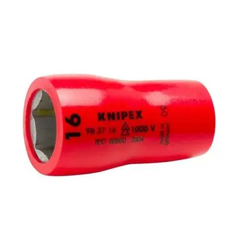 Hex Socket, 3/8" Drive-1000V, 16 mm Hex Socket, 3/8" Drive-1000V, 16 mm