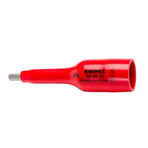 Hex Socket, 3/8" Drive-1000V, 5 mm, 3" Hex Socket, 3/8" Drive-1000V, 5 mm, 3"