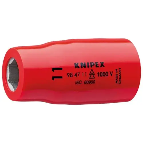 Hex Socket, 1/2" Drive-1000V, 11 mm Hex Socket, 1/2" Drive-1000V, 11 mm