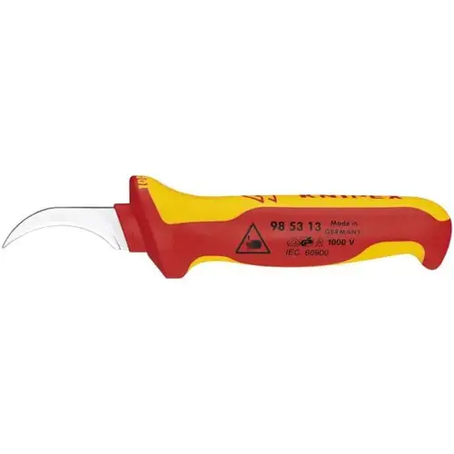 Dismantling Knife-1000V, 7.5", Comfort Grip, VDE Dismantling Knife-1000V, 7.5", Comfort Grip, VDE